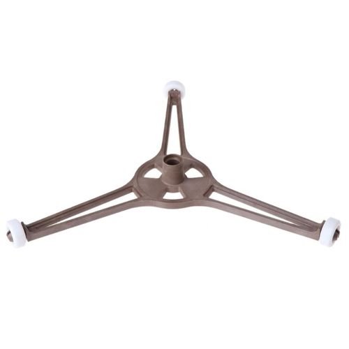 Support de plateau en plastique en forme de Triangle pour four à micro-ondes 808F pour plaque de verre plat de 24.5cm