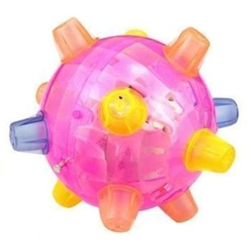 Balle De Saut Active Clignotante Pour Animaux De Compagnie, Jouet Interactif Lumineux Pour Chiens Et Chats, Boule D'activation Vibrante Et Rebondissante, Fournitures Pour Animaux De Compagnie