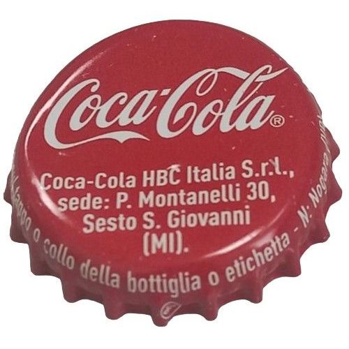 Italie Capsule Crown Cap Coca Cola Hbc Italia Su