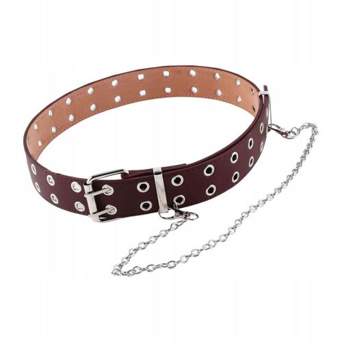 Ceinture Punk Ceinture Ceinture Faite A La Main Avec Chaîne De Motard