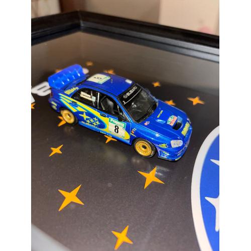 Cadre voiture Subaru IMPREZA WRC échelle 1/43