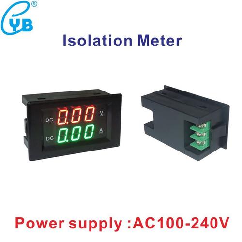 Voltmètre Ampèremètre double Numérique DC 0-100V 10A
