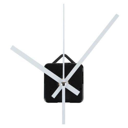 Blanc droit - 12mm - Broche'horloge à Quartz bricolage'outils de réparation de mécanisme de mouvement silencieux, broche noire, pièces de rechange