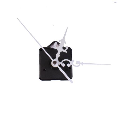 Fleur blanche - 22mm - Broche'horloge à Quartz bricolage'outils de réparation de mécanisme de mouvement silencieux, broche noire, pièces de rechange