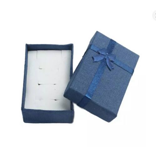 Boîte Cadeau 5x8 Cm Bleu Marine