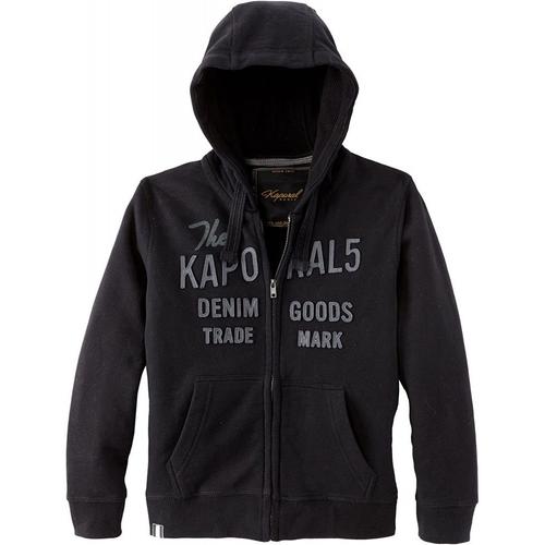 Kaporal Sweat Garçon Zippé Raven Noir