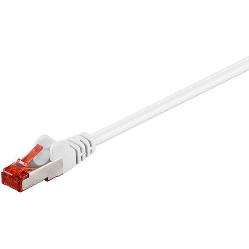 Câble/Cordon réseau RJ45 Catégorie 6 FTP (F/UTP) Droit 50m (Blanc)