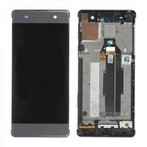 Ecran Complet Lcd + Chassis Pour Sony Xperia Xa F3111 Noir. M35542 Mo13220