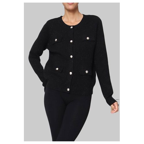 Gilet Cardigan Noir Femme