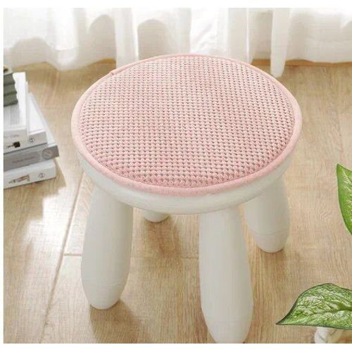 Coussin Rond Épaissi Non Ald Pour La Maison,Petit Tabouret Rond,Chaise De Dortoir Étudiant,Coussin De Cul,Monochromatique