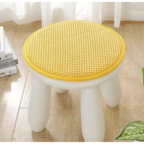 Coussin Rond Épaissi Non Ald Pour La Maison,Petit Tabouret Rond,Chaise De Dortoir Étudiant,Coussin De Cul,Monochromatique