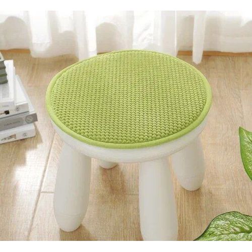 Coussin Rond Épaissi Non Ald Pour La Maison,Petit Tabouret Rond,Chaise De Dortoir Étudiant,Coussin De Cul,Monochromatique