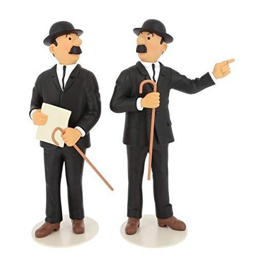 Moulinsart 12 - Statuette Dupont Et Dupond 26cm