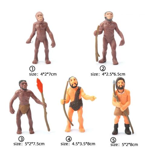 Ensemble De Jouets De Modèle De Subvention De Croissance Animale Pour Enfants,Montessori,Fuchsia,Aides,Insecte,Personnes Sauvages,Alth - Type Savage People