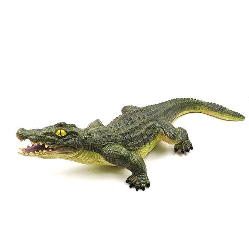 Figurines De Crocodile En Plastique Pour Enfants,Jouets De Collection,Modèle Réaliste,Simulation D'animaux Sauvages,Cadeau Pour Enfants - Type Large #A