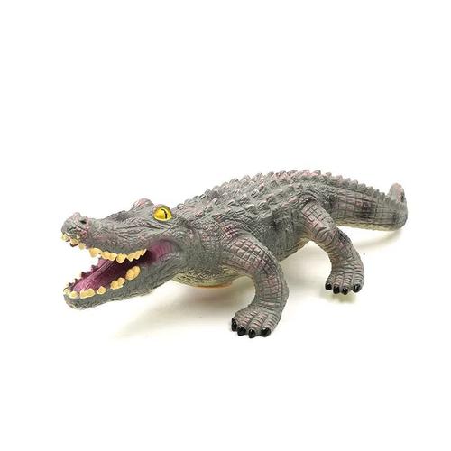 Figurines De Crocodile En Plastique Pour Enfants,Jouets De Collection,Modèle Réaliste,Simulation D'animaux Sauvages,Cadeau Pour Enfants - Type The Trumpet #B