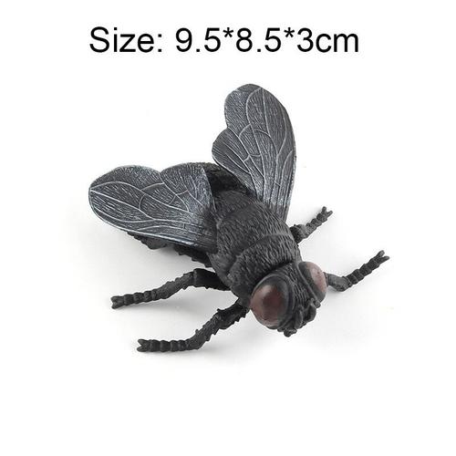 Jouets Miniatures Pour Enfants,Modèle D'insecte,Simulation De Scorpion,Mante,Araignée,Libellule,Pilier Anthracite,Bug,Figauckland,Mignon - Type Housefly