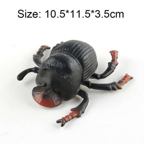 Jouets Miniatures Pour Enfants,Modèle D'insecte,Simulation De Scorpion,Mante,Araignée,Libellule,Pilier Anthracite,Bug,Figauckland,Mignon - Type Dung Beetle