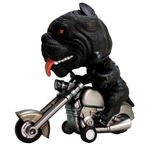 Mini Moto Dinosaure Peinte À La Main Pour Enfants,Modèle Animal De Simulation,Jouets À Inertie,Cadeau Pour Enfants - Type Dog
