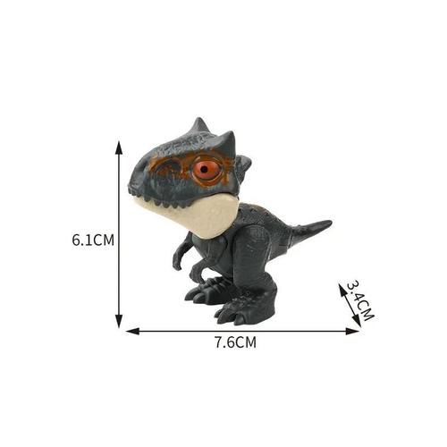 Modèle De Dinosaure Triceratops Vorannosaure Pour Enfant,Jouet Interactif Créatif,Mordre Les Doigts,Cadeau Pour Garçon - Type Y07 #B