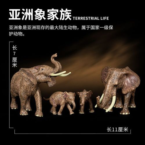 Type D'animal Sauvage Girafe Éléphant Tig Monde Animal Lion Tigre Léopard Éléphant Panda Rhinocéros Arts Et Artisanat Animal Chambre Maison - Type Vert Clair