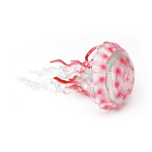 Modèle D'animal Océanique,Petite Andorre Blanche,Poisson Clown,Pieuvre,Étoile De Mer,Méduse Rose,Jouet Biologique Sous-Marin - Type Pink Jellyfish