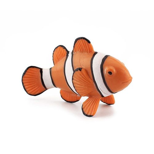 Modèle D'animal Océanique,Petite Andorre Blanche,Poisson Clown,Pieuvre,Étoile De Mer,Méduse Rose,Jouet Biologique Sous-Marin - Type Clownfish