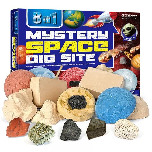 Dinosaure 5 En 1 Pour Enfant,Ensemble De Bricolage,Excavation,Archéologie,Puzzle Scientifique,Éducation,Exploration Minière,Jouets Cadeaux,7.5 Aate - Type D3145