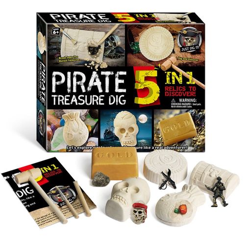 Dinosaure 5 En 1 Pour Enfant,Ensemble De Bricolage,Excavation,Archéologie,Puzzle Scientifique,Éducation,Exploration Minière,Jouets Cadeaux,7.5 Aate - Type D3135