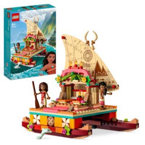 Lego Disney Ensemble Le Bateau D'exploration De Vaiana 43210