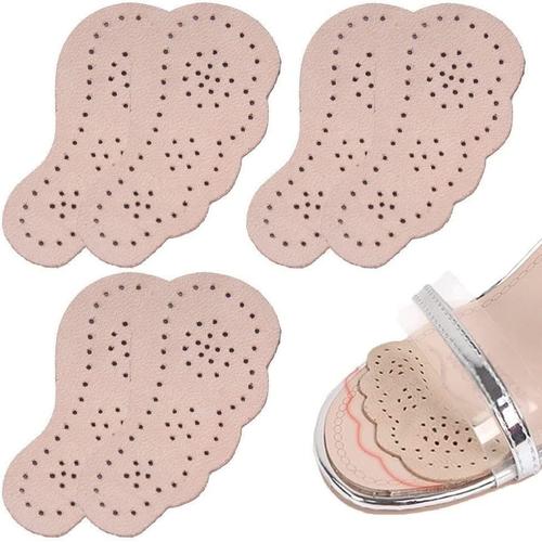 3 Paires Gel Avant Semelles Intérieures Auto-Adhésives Tampon De Chaussures Anti-Glisser Talons Hauts