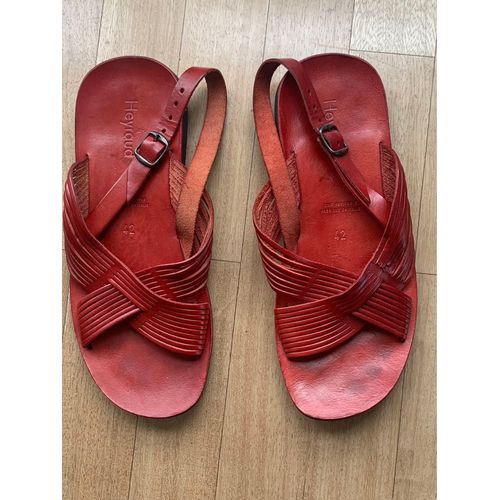 Sandales Homme Rouge - 42