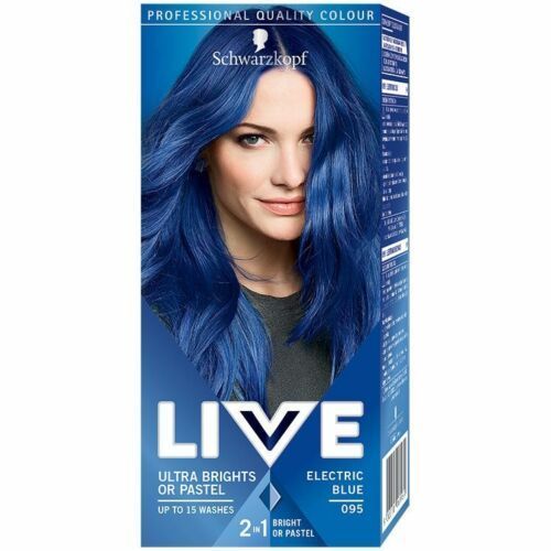 Coloration Schwarzkopf Live Ultra Brights Or Pastel 2 En 1 - Electric Blue 095 