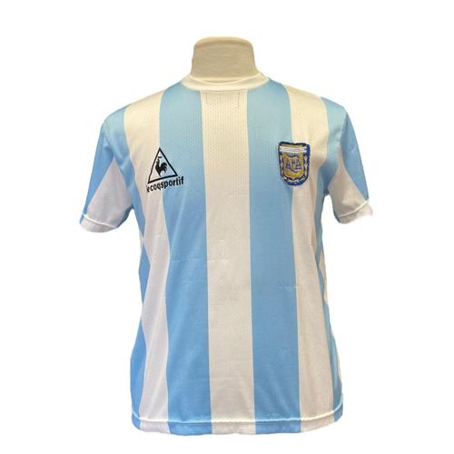 Maillot Football Foot Vintage Argentine 1986 Home 10