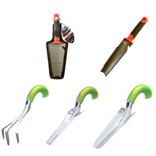 Venteo | Pack outillage à main RootSlayer? | Outils légers durables et polyvalents | Creuser/Couper/Transplanter/Désherber/Cultiver
