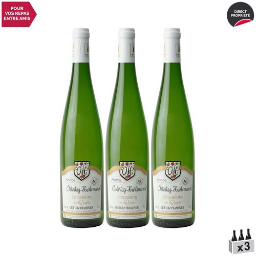 Domaine Ostertag-Hurlimann Alsace Gewurztraminer Empreinte De Quartz Blanc 2022 X3