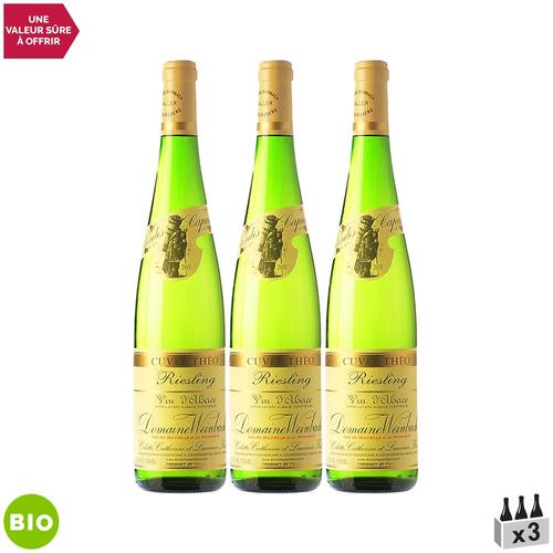 Domaine Weinbach Alsace Riesling Cuvée Théo Blanc 2021 X3