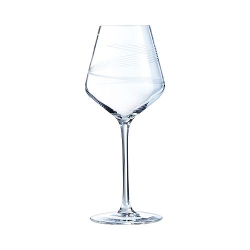 4 Verres À Pied 38cl Intense - Cristal D'arques - Verre Ultra Transparent