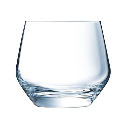 6 Verres À Eau Moderne 35cl Ultime - Cristal D'arques - Verre Ultra Transparent Moderne