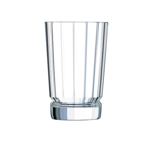 6 Verres À Eau, Jus Et Soda 36cl Macassar - Cristal D'arques - Kwarx Au Design Vintage