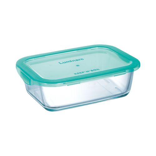Boîte De Conservation Rectangulaire Hermétique 82 Cl Keep'n Box + Couvercle Lagoon - Luminarc