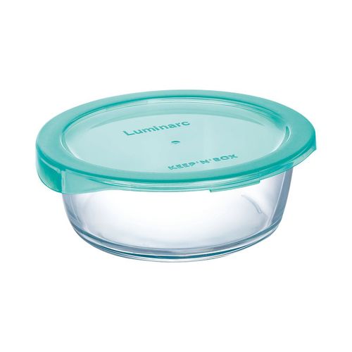 Boîte De Conservation Hermétique Ronde 67 Cl Keep'n Box + Couvercle Lagoon - Luminarc