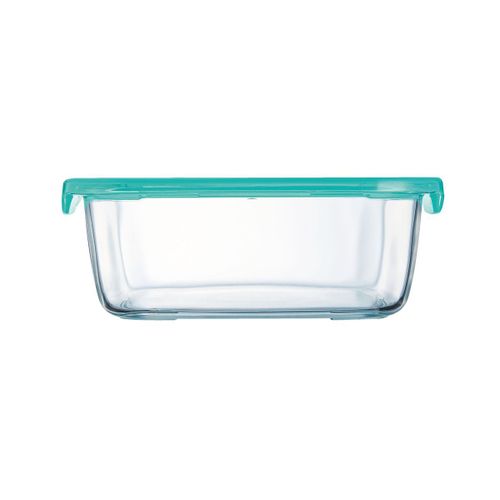 Boîte De Conservation Carrée Hermétique 122 Cl Keep'n Box + Couvercle Lagoon - Luminarc