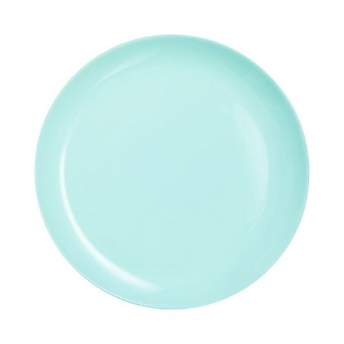 Assiette Plate Diwali Turquoise - Luminarc - Verre Opale Extra Résistant