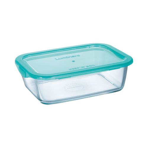 Boîte De Conservation Hermétique Rectangulaire 122 Cl Keep'n Box + Couvercle Lagoon - Luminarc