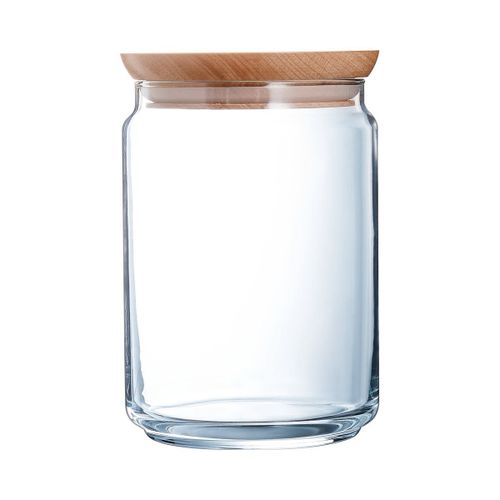 Pot De Conservation En Verre Pure Jar Wood - Luminarc