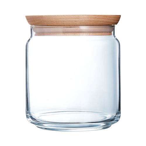 Pot De Conservation En Verre Pure Jar Wood - Luminarc