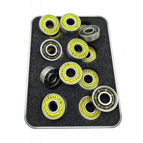 16 Roulements Skate Longboard Abec Précision