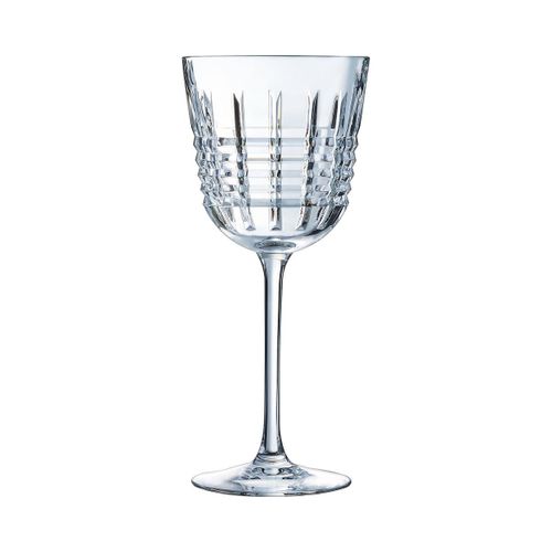 6 Verres À Vin 35cl Rendez-Vous - Cristal D'arques - Kwarx Au Design Vintage