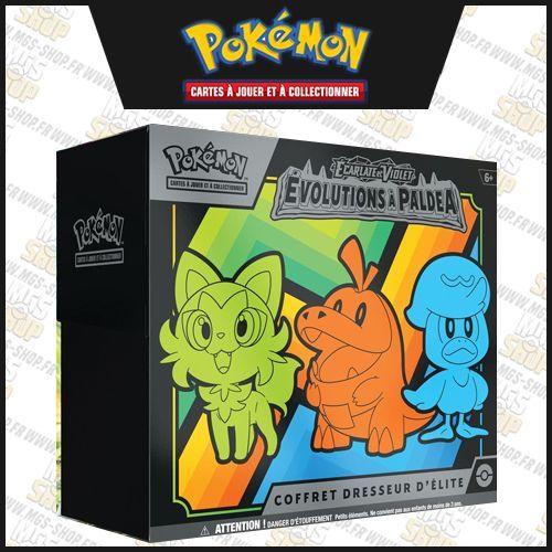 Coffret Dresseur D’Élite Etb – Évolutions À Paldea Ev02 🇫🇷 (Asmodée)